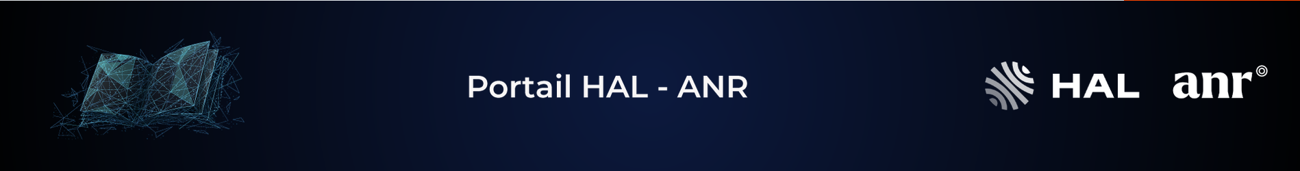 En-tête du portail HAL ANR